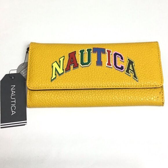 NAUTICA Trifold I.D. Safe Wallet RFID Protection - Picture 1 of 11